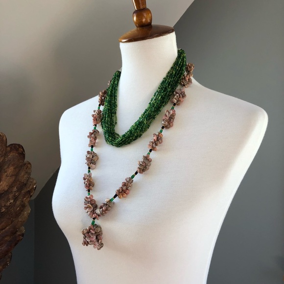 Vintage Jewelry - Mermaids Dream Necklace Set